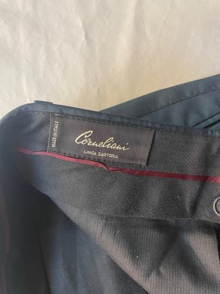 Abito Corneliani Blu Notte Sartoria Lana Taglia L