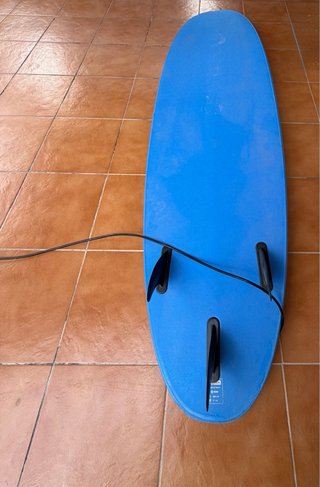 Tabla surf niño iniciación azul + remo