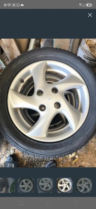 Llantas peugeot 15"