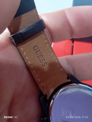 Orologio Guess Uomo Nero Grigio