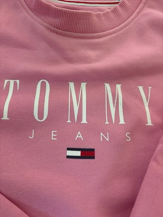 Sudadera Tommy Jeans Rosa Talla S