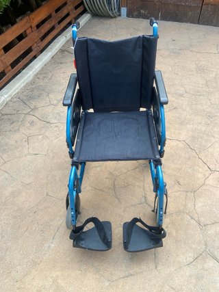 Silla de ruedas ligera aluminio plegable