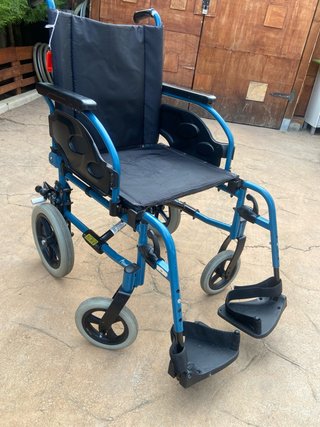 Silla de ruedas ligera aluminio plegable