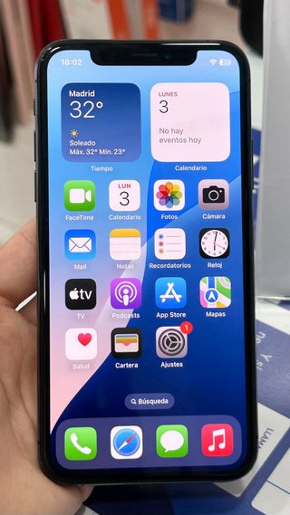 IPHONE XS NERO 64GB CON CARICA 100% SENZA FILI