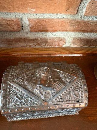 Collezione di rame antico martellato - decorazione