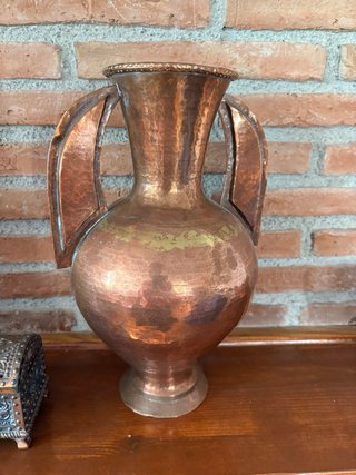 Collezione di rame antico martellato - decorazione