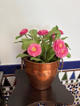 Collezione di rame antico martellato - decorazione