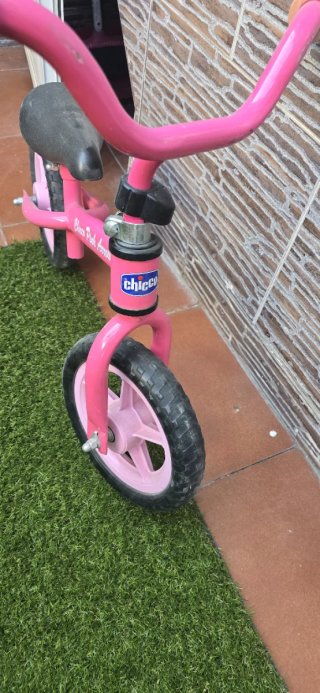 Bicicleta Equilibrio Chicco Pink Arrow Infantil
