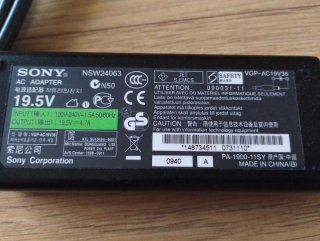 Caricatore Sony per portatile