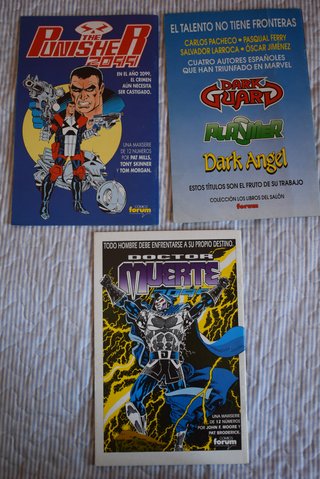 Lote 3 comics Marvel Forum Death 3 Serie limitada