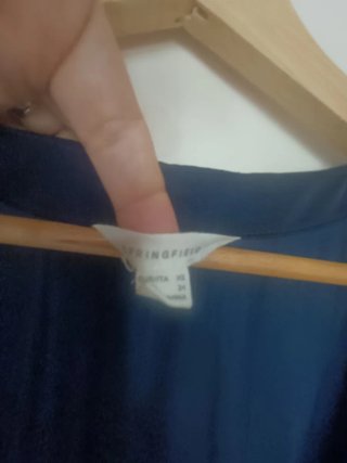 Mono azul de vestir