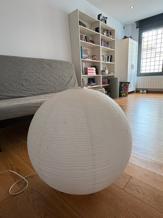 Lámpara IKEA REGOLIT Papel + Cable