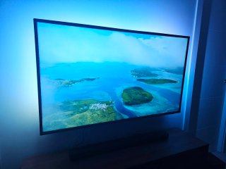 TV 55" LCD Philips ambilight 4k