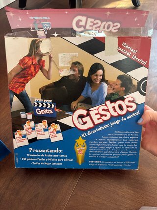 Juego de mesa Gestos
