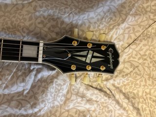 Epiphone SG Custom Shop Ebony Guitarra Eléctrica