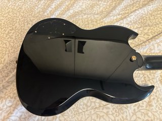 Epiphone SG Custom Shop Ebony Guitarra Eléctrica