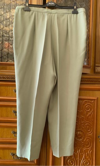 Pantaloni sartoriali verdi