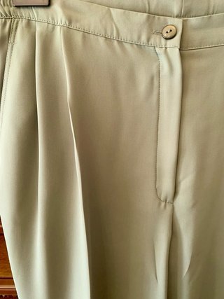 Pantaloni sartoriali verdi