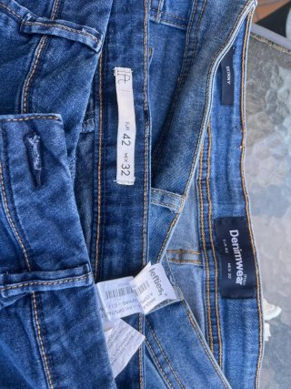 Lote 2 Vaqueros Skinny Lefties Talla 42