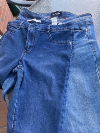 Lote 2 Vaqueros Skinny Lefties Talla 42