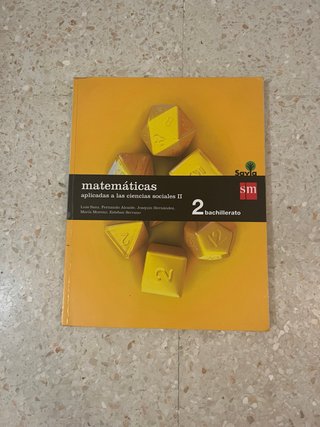 Matemáticas aplicadas a las ciencias sociales I...