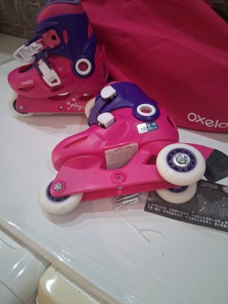 Patines en línea Oxelo Play 3 Rosas