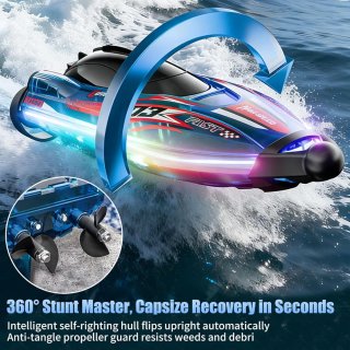 Barco RC Brusstenless 2.4 GHz