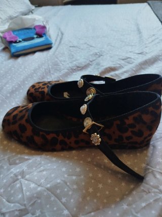 Bailarinas leopardo con adornos