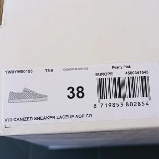 Scarpe Sneaker Calvin Klein Vulcanized Rosa Tg 38
