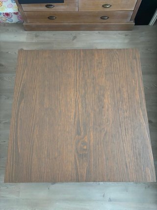 Mesa de centro estilo industrial 100x100