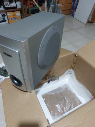 Equipo Samsung Sonido Surround Negro/Gris