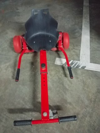 Hoverboard con Silla Rojo