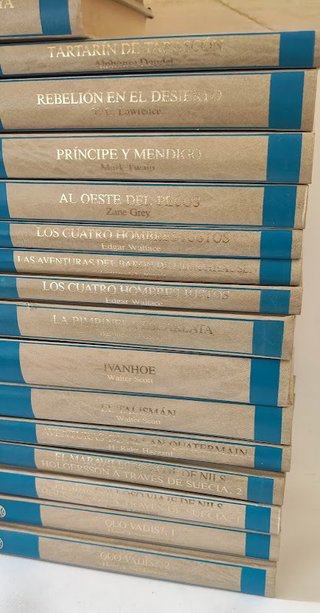 32 libros Biblioteca Mundial de Grandes Aventuras