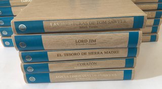 32 libros Biblioteca Mundial de Grandes Aventuras