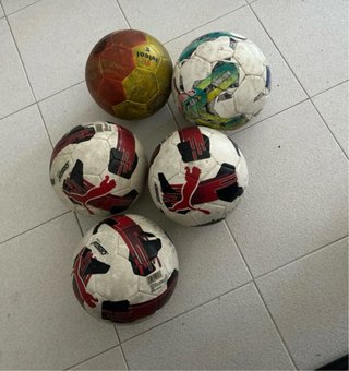 Pack 5 Balones de Fútbol