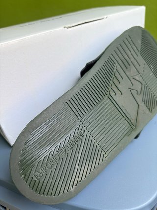 Ciabatte Armani Tg 42 Verde timo