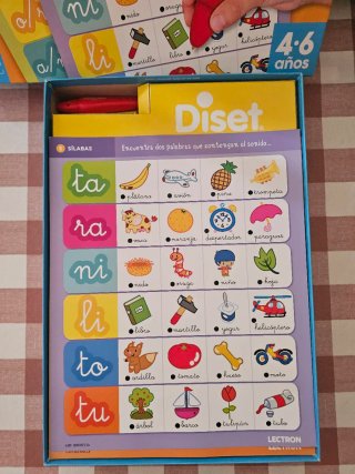 Lectron Primeras Lecturas Diset Juego Educativo