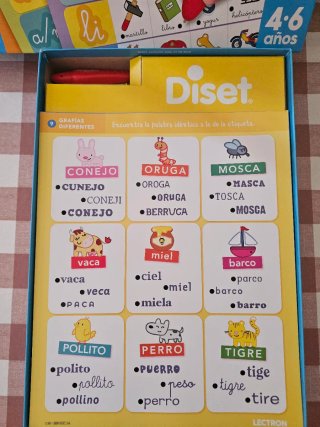 Lectron Primeras Lecturas Diset Juego Educativo