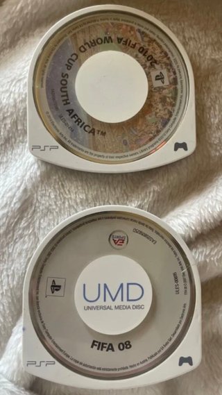 PSP UMD FIFA 08 y 2010 FIFA World Cup
