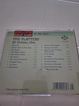 CD The Platters 20 Golden Hits