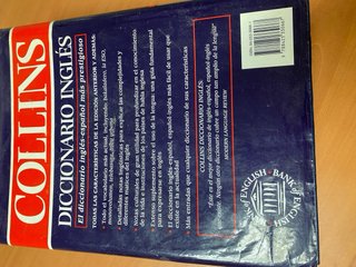 Collins Diccionario Español-inglés, Inglés-español