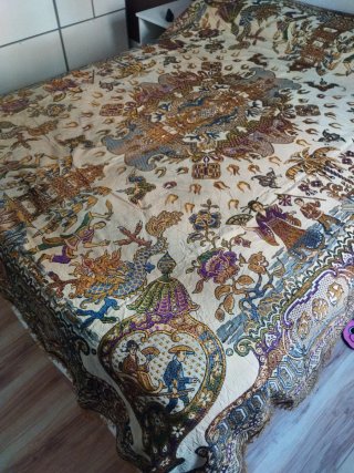 Colcha tapiz oriental