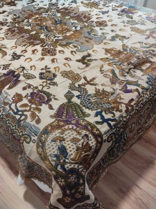 Colcha tapiz oriental
