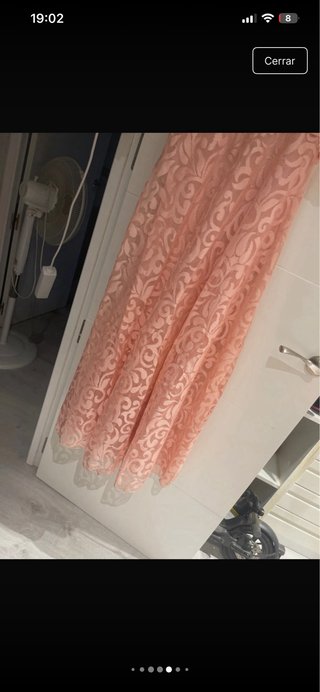 Vestido de fiesta rosa talla L