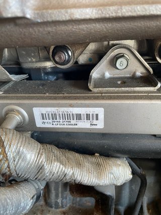 Hyundai D4HBFU153369 turbo/fap con 25.000 km