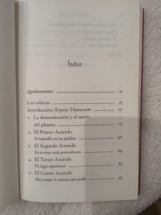 Los cuatro acuerdos un libro de sabiduría tolteca