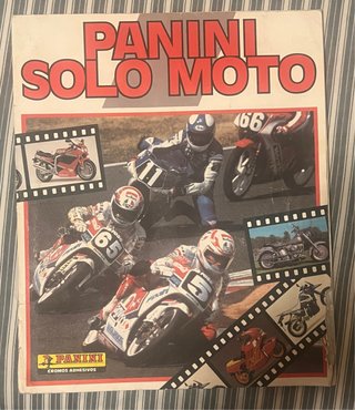 Álbum Panini Solo Moto Cromos Adhesivos