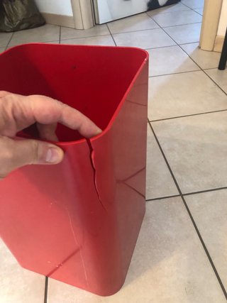 Portaombrelli Kartell rosso