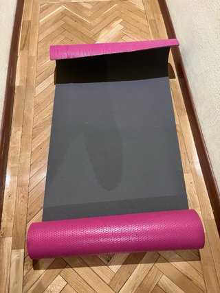 Esterilla deportiva rosa Decathlon
