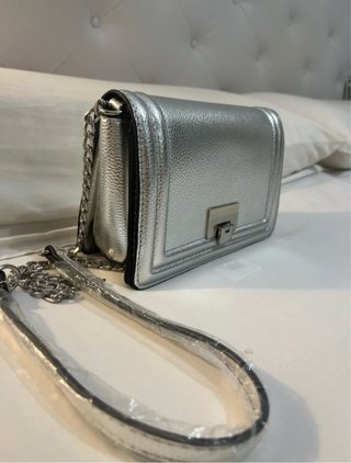 Bolso Stradivarius Plateado